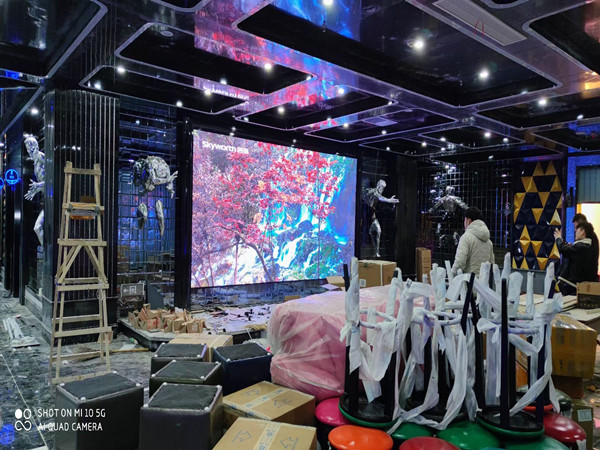 清徐室内P2.5全彩显示屏